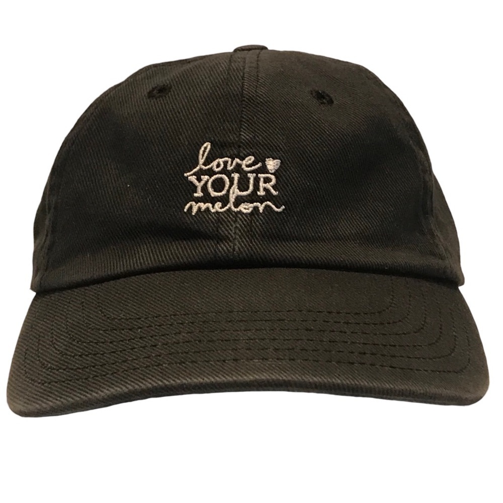 Love Your Melon Adjustable Black Cap